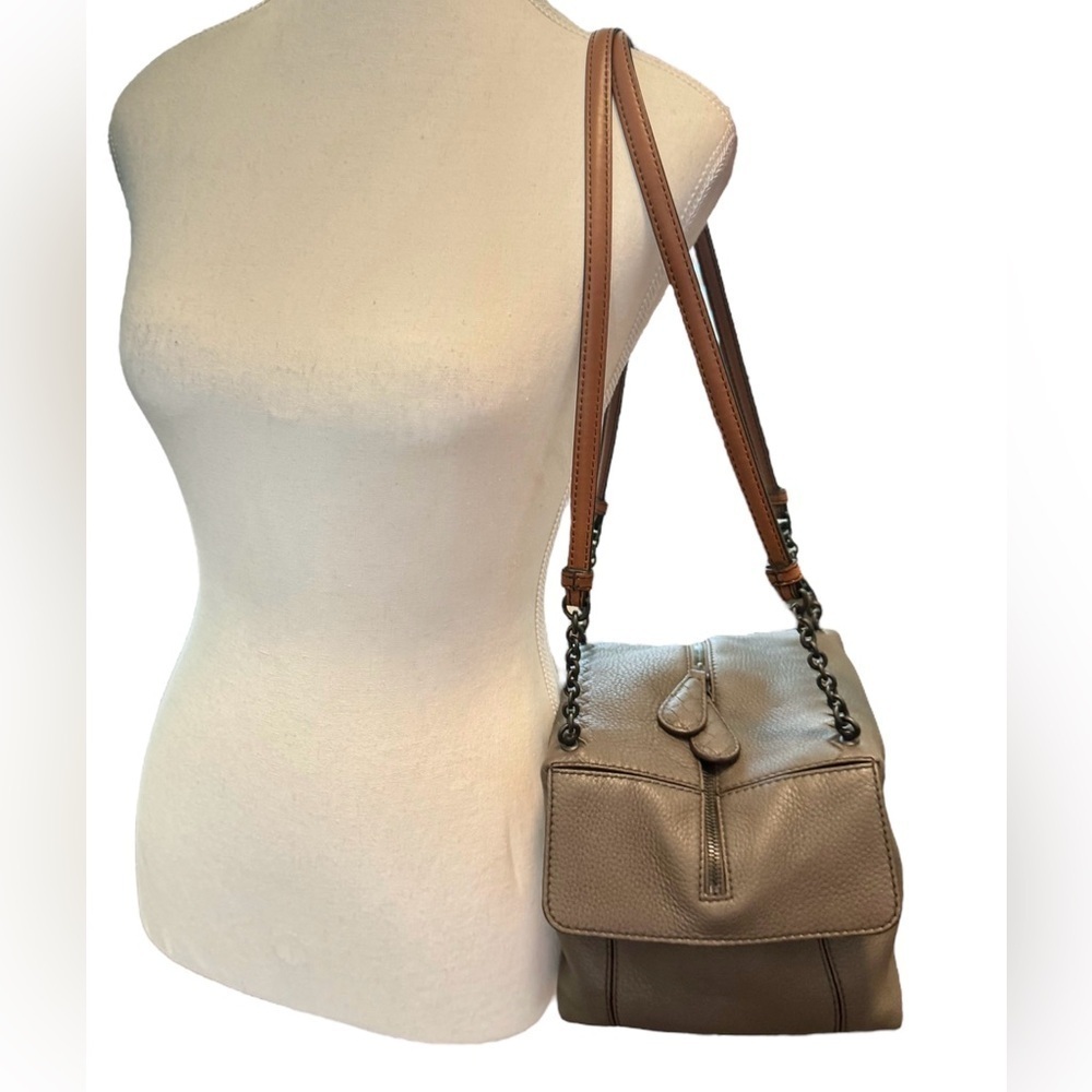 RARE Bottega Veneta Leather & Suede Cube Bag - Picture 5 of 15
